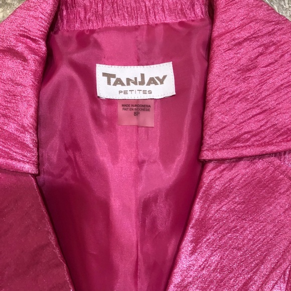 BNWOT Women’s Pink Iridescent Blazer by TanJay - Picture 3 of 11